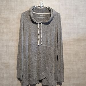 MAURICES MEDIUM GREY SWEATER HOODIE